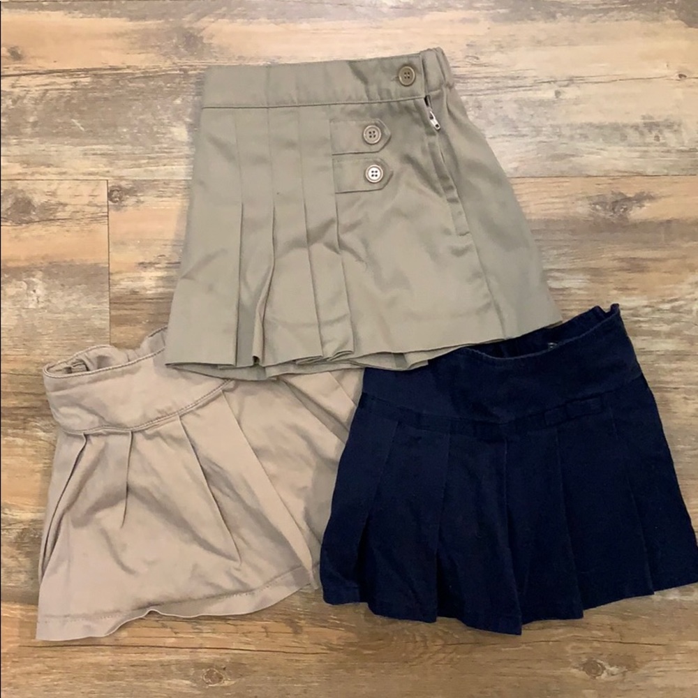 Girls Uniform Skirts/Skorts Bundle! Size 2T/3T
